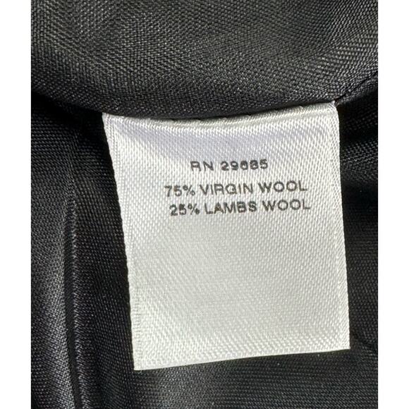 PENDLETON Wool-Lambs Wool HOUNDSTOOTH Plaid 3 Button Blazer Jacket Size 12 r1 - Picture 8 of 8